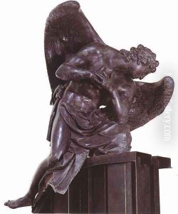 Adoring Angel by Georg Raphael Donner