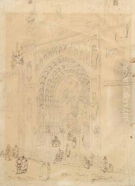 Puerta De Los Leones De La Catedral De Toledo - view 1