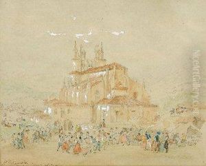 Fiesta En La Basilica De Begona (bilbao)