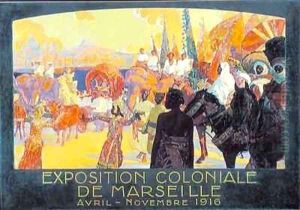 The National Colonial Exhibition Marseille by Davide Dellepiane