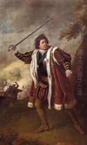 Portrait of David Garrick as Richard III