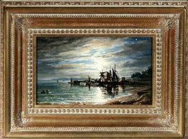 Hunter Quay, Clyde By Moonlight - view 1
