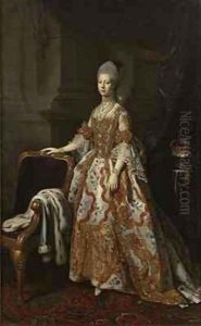 Portrait of Queen Charlotte of Mecklenburg Strelitz by Sir Nathaniel Dance-Holland