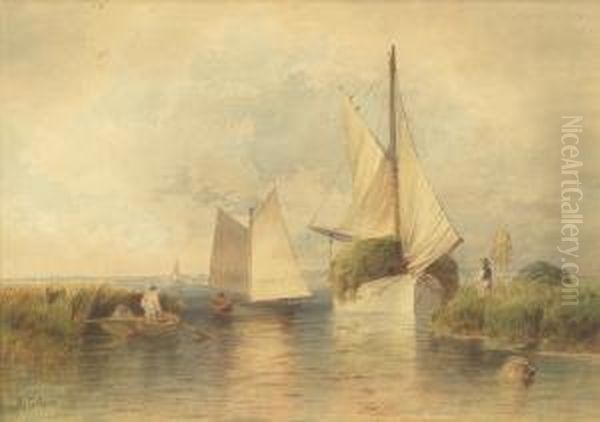 Hayboats. - view 1