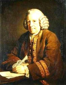 Portrait of a Man Writing by Sir Nathaniel Dance-Holland