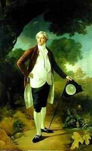 Portrait of David Garrick 1717-79 by Sir Nathaniel Dance-Holland