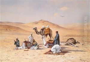 Gebet In Der Wuste by Friedrich Perlberg
