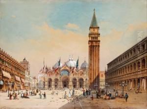 Markusplatz In Venedig
