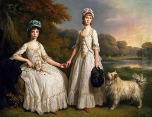 The Misses Tracy Travell 2 by Sir Nathaniel Dance-Holland