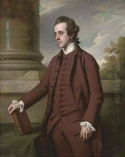 Portrait of William Baker, M.P. (1743-1824), of Bayfordbury Manor, Hertford, three-quarter-length, in a brown suit - view 1