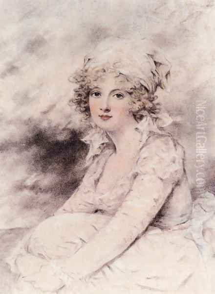 Portrait Of A Young Lady by John Downman