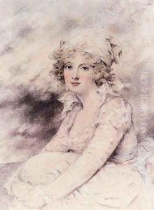 Portrait Of A Young Lady by John Downman