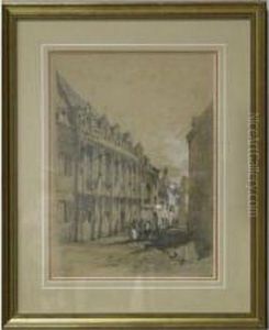 Orleans, La Facade Du Musee by Leon-Jean-Basile Perrault