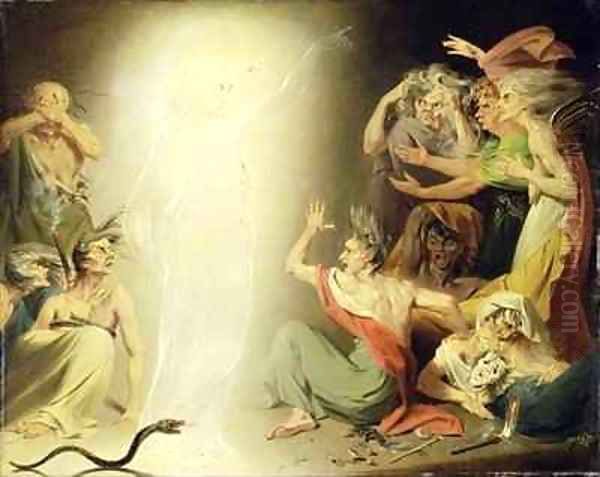 The Ghost of Clytemnestra Awakening the Furies - view 1