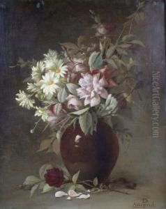 Vase De Fleurs by Aime Perret