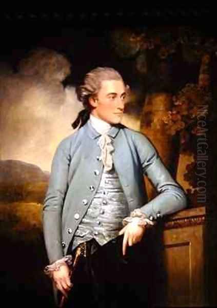 A portrait of John Mortlock of Cambridge and Abington Hall Great Abington Cambridgeshire - view 1