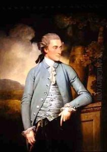 A portrait of John Mortlock of Cambridge and Abington Hall Great Abington Cambridgeshire