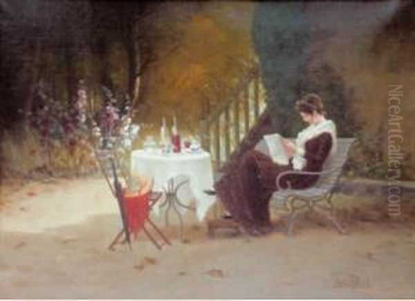 La Lecture Sur Le Banc. - view 1