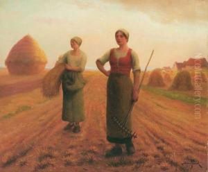 ''the Harvesters'' by Aime Perret