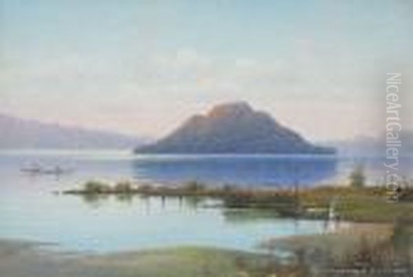 Mokoia Island, Lake Rotorua - view 1