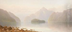 Southern Lakes Scene by John Douglas Perrett