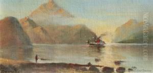 The Earnslaw On Lake Wakatipu The Earnslaw On Lake Wakatipu