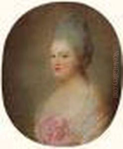 Portrait De Femme De La Famille Du Jurisconsulte Rateau