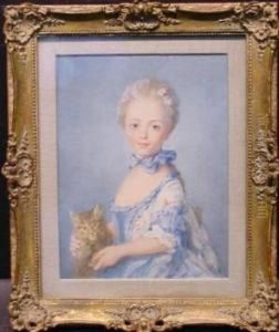 Girl Holding A Kitten