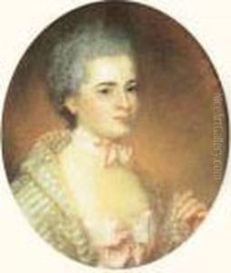Portrait De Mademoiselle De Bossy by Jean-Baptiste Perronneau