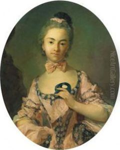 Portrait Of A Lady by Jean-Baptiste Perronneau