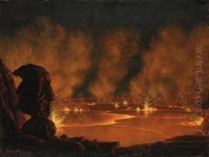 Volcanic Eruption At Mauna Loa
