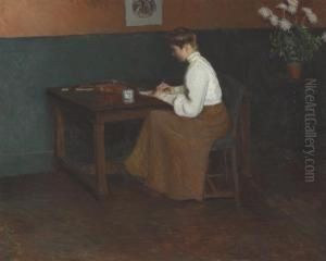 In The Studio by Lilla Calbot Perry