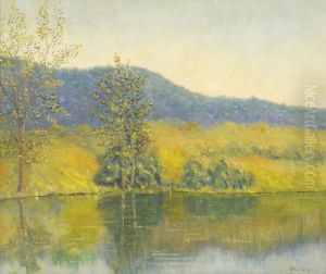 New England Landscape,probably New Hampshire by Lilla Calbot Perry