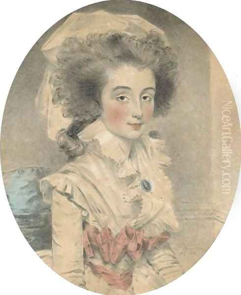 A portrait of Mrs Shuttleworth - view 1