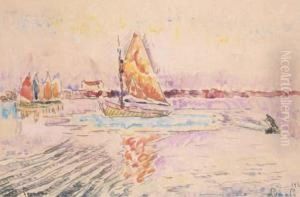 Port De Locmalo by Henri Person