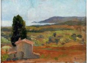 Le Golf De Saint-tropez, Circa 1900-1905 by Henri Person