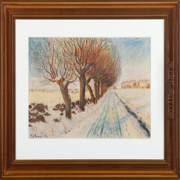 A Winter Landscape From Glumslov - view 1