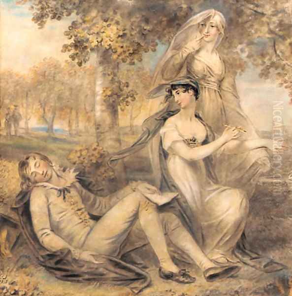 The poet's muses - view 1
