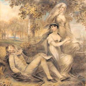 The poet's muses by John Downman