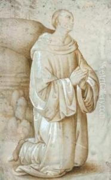 Saint Bernard En Priere - view 1
