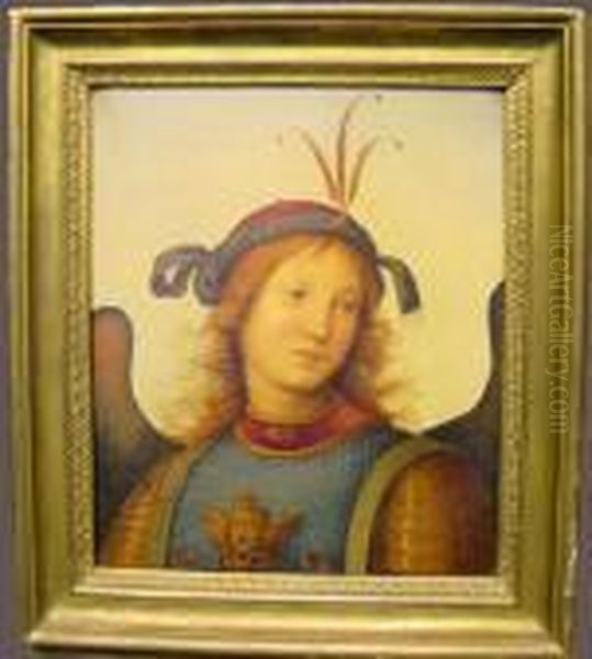 Detail Of The Archangel Raphael From "the Assumption Of Thevirgin" - view 1