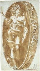 Gen. Baldassare Da Siena , Zugeschrieben by Baldassare Peruzzi