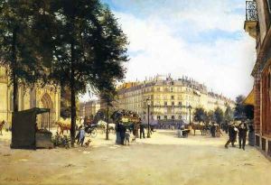 Junction of the Boulevard Magenta, Boulevard de Strasbourg and the Rue du Faubourg Saint Martin, Paris