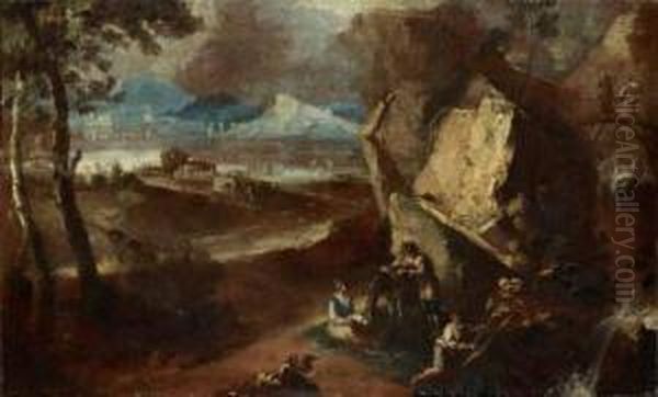 Paesaggio Con Figure - view 1