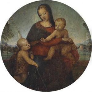 The Madonna And Child With Saint John The Baptist The Madonna And Child With Saint John The Baptist