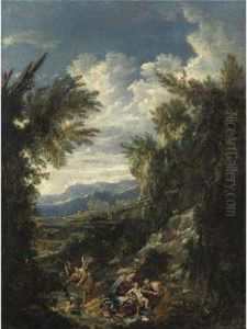 La Fuga In Egitto by Antonio Francesco Peruzzini