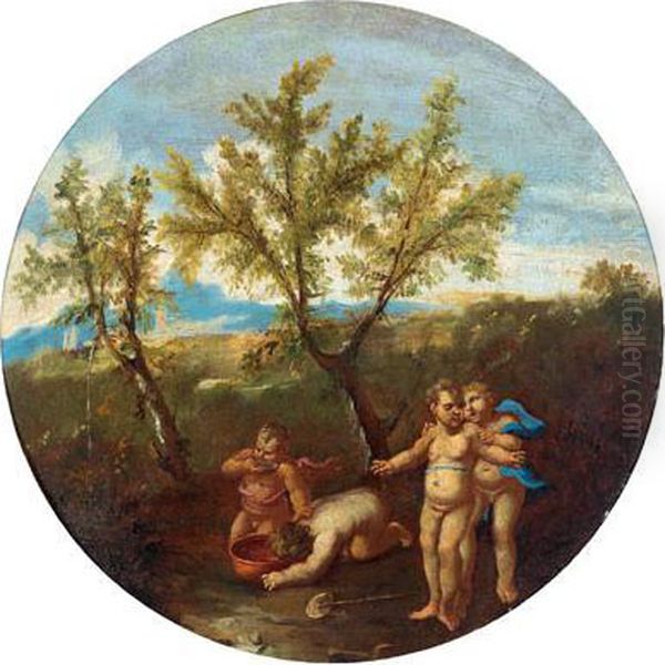 Putti In Un Paesaggio - view 1