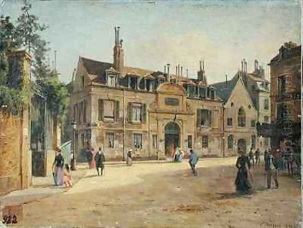 The Hopital de la Salpetriere Paris - view 1
