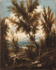 Paesaggio Con Viandanti Paesaggio Con Viandanti