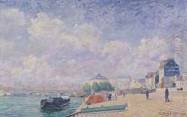 The Seine at Bercy - view 1